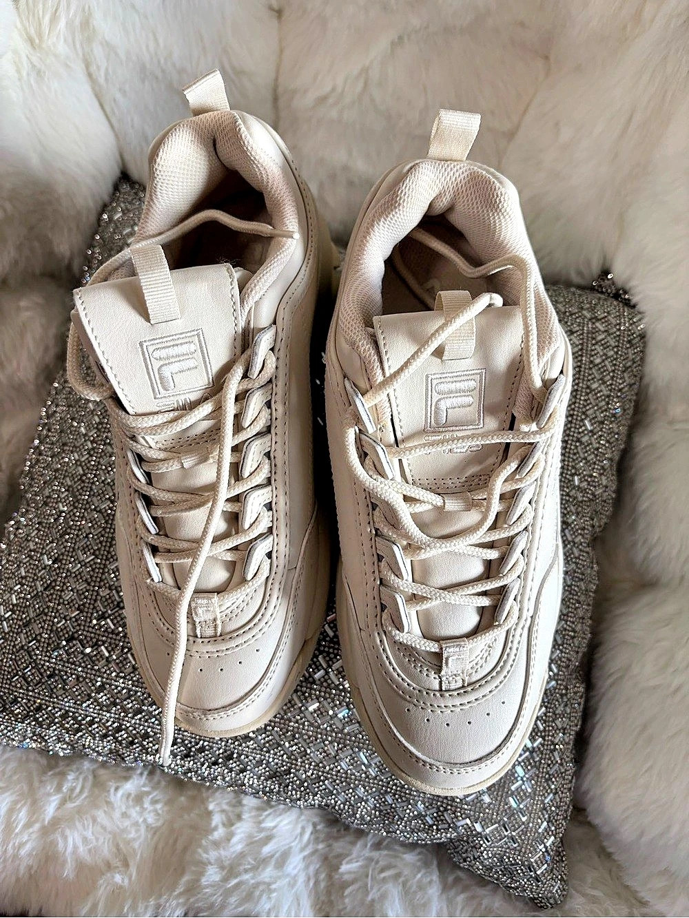 FILA Disruptor II Women's White Sneakers